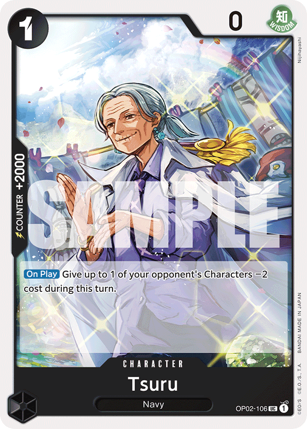 Tsuru One Piece card