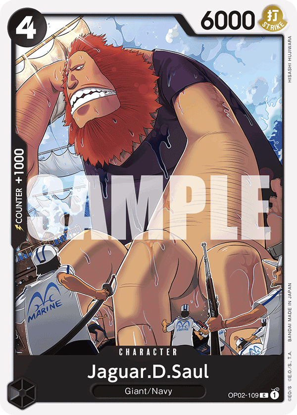 Jaguar.D.Saul One Piece card