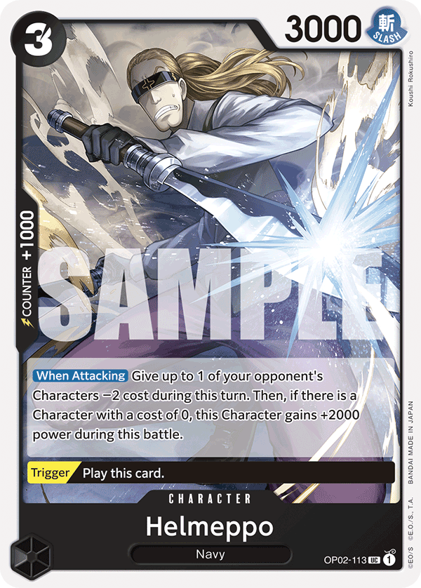 Helmeppo One Piece card