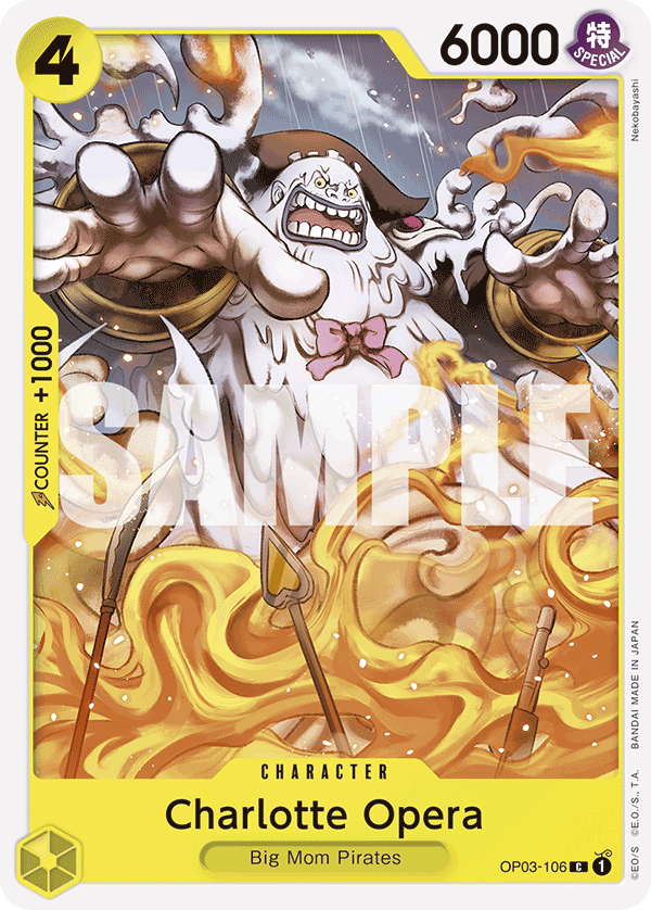 Charlotte Opera One Piece card