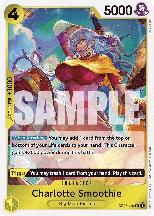 Charlotte Smoothie One Piece card