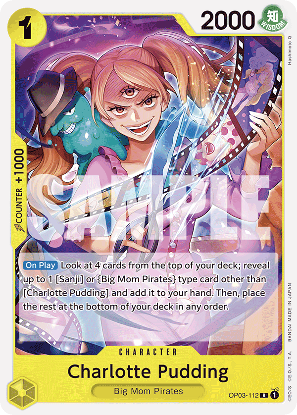 Charlotte Pudding One Piece card