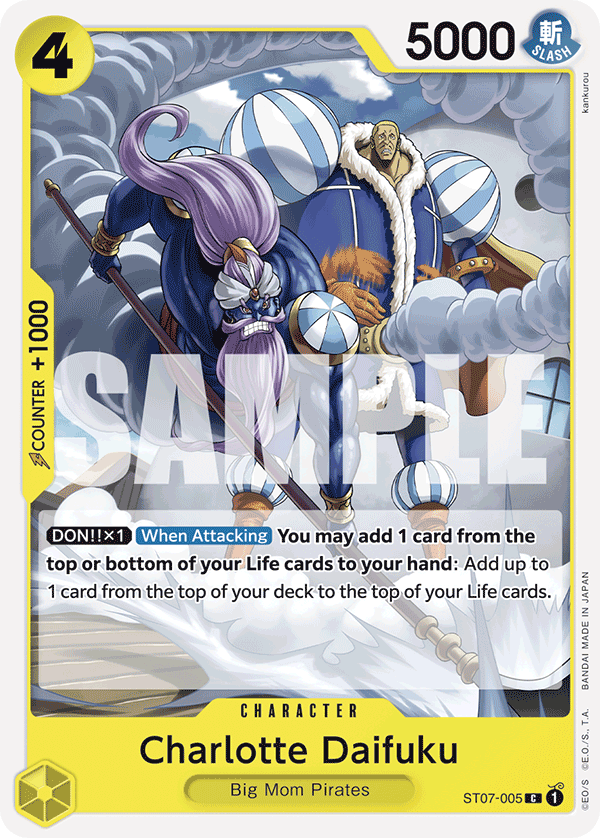 Charlotte Daifuku One Piece card