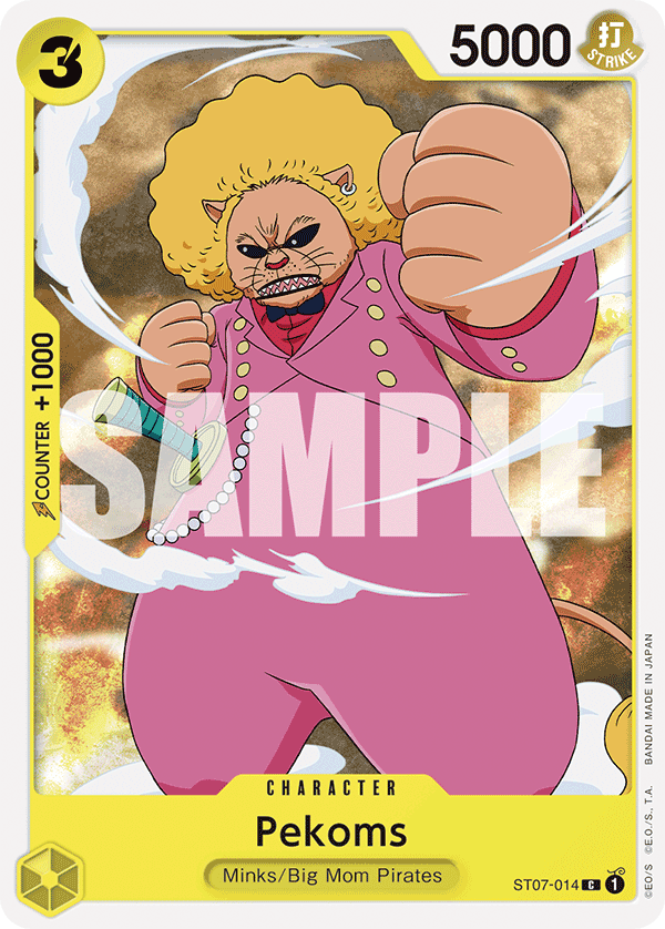 Pekoms One Piece card