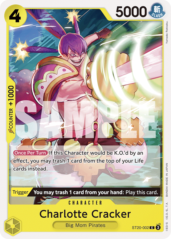 Charlotte Cracker One Piece card