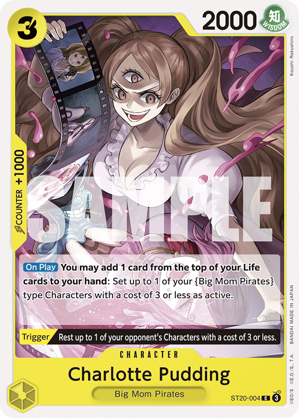 Charlotte Pudding One Piece card
