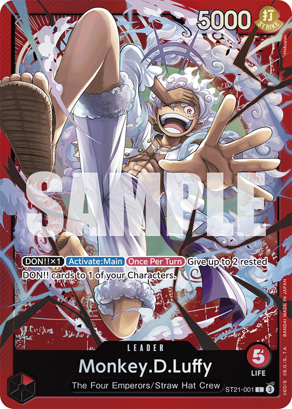 Monkey.D.Luffy One Piece card