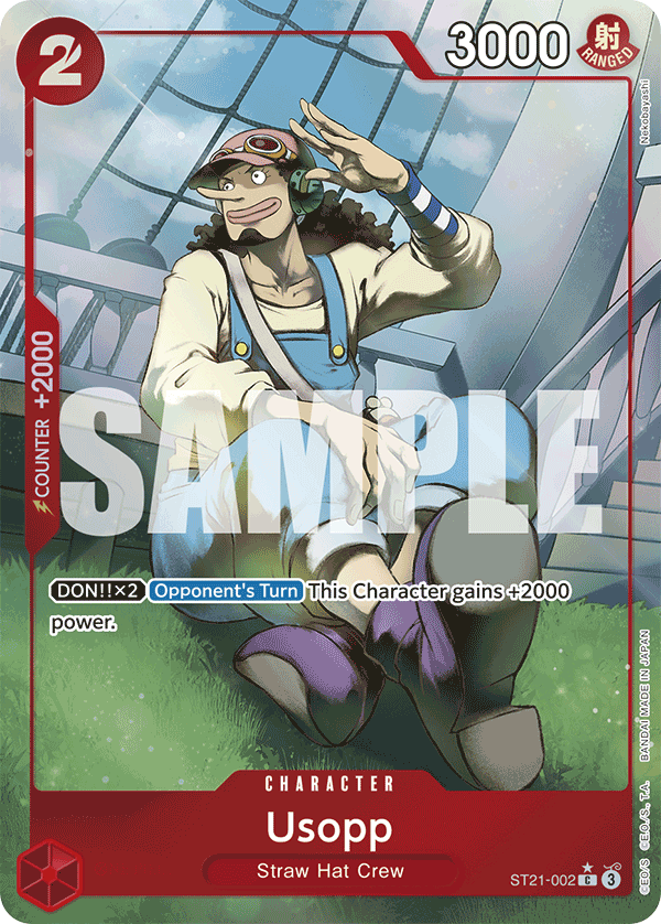 Usopp One Piece card