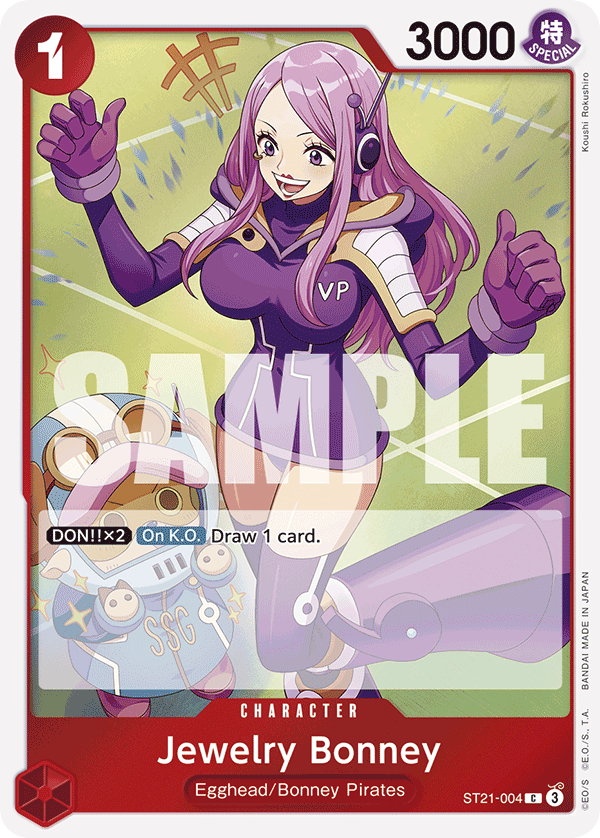 Jewelry Bonney One Piece card