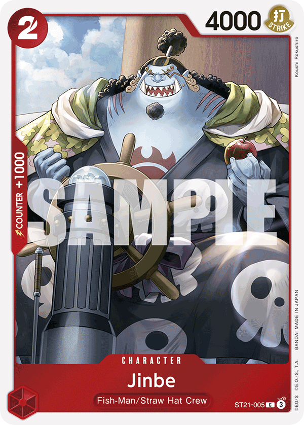 Jinbe One Piece card