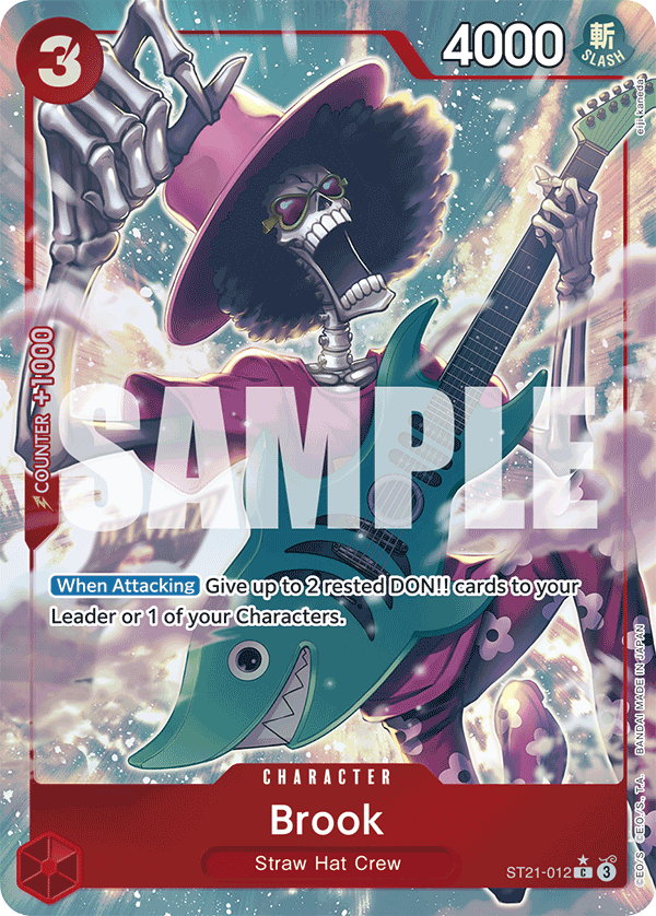 Brook One Piece card