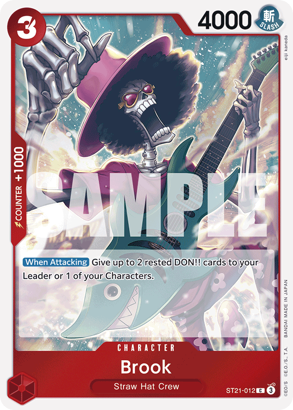 Brook One Piece card