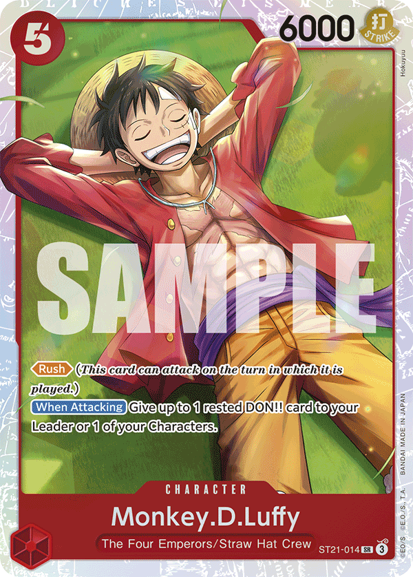 Monkey.D.Luffy One Piece card