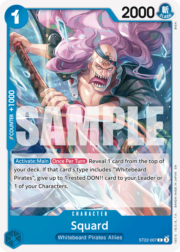 Squard One Piece card