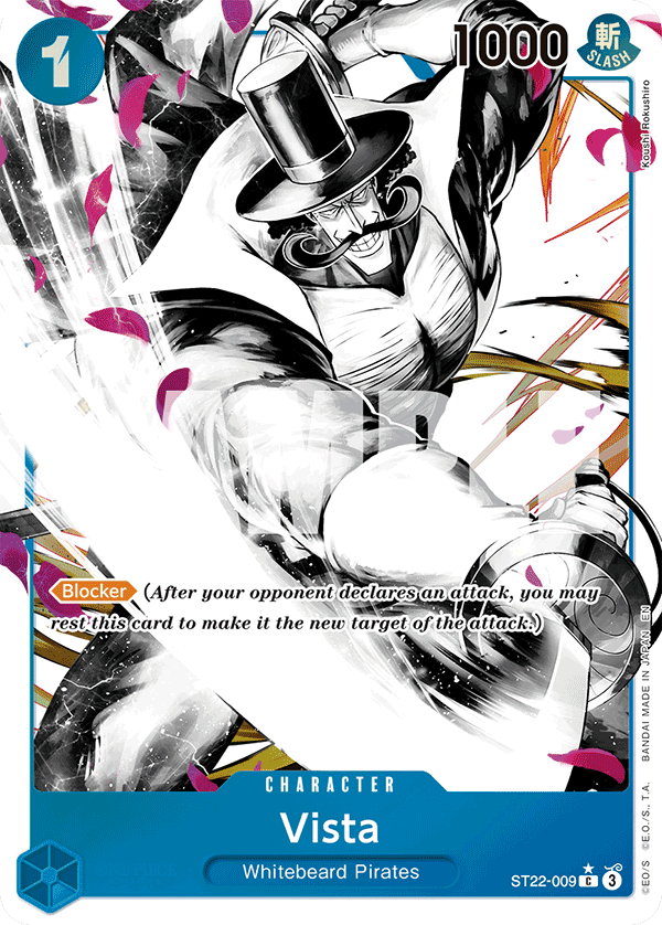 Vista One Piece card
