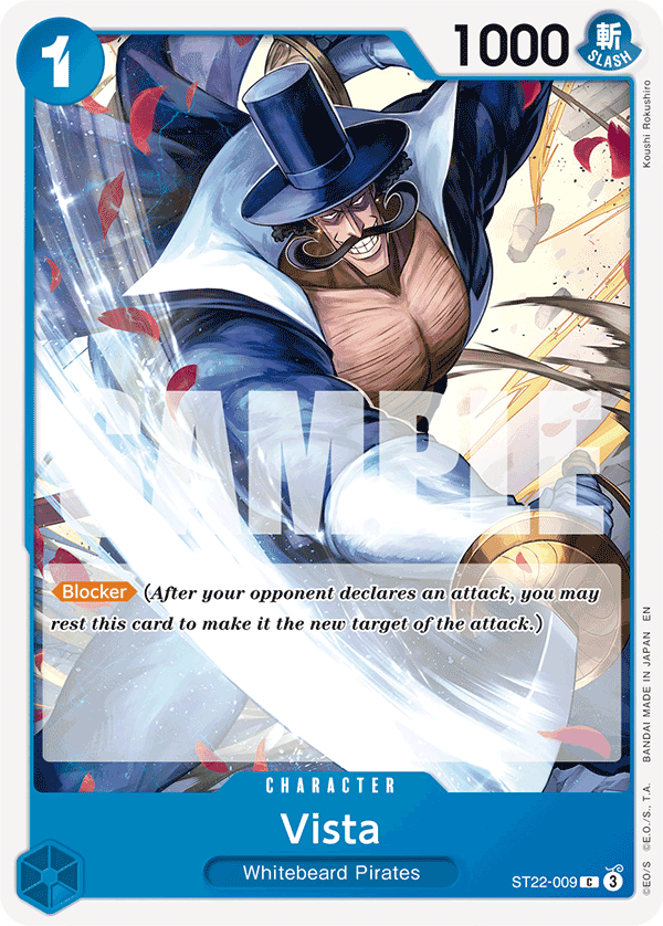 Vista One Piece card