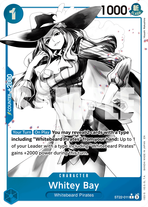 Whitey Bay One Piece card