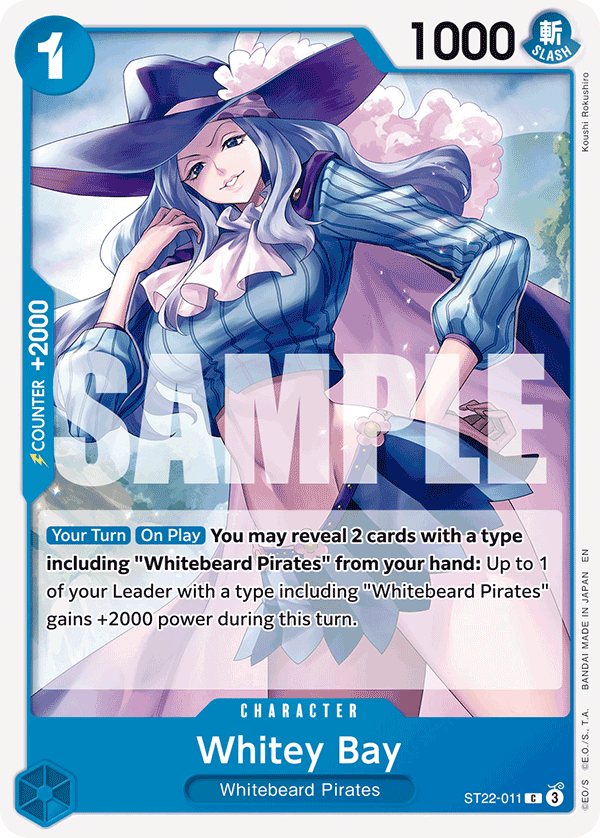 Whitey Bay One Piece card