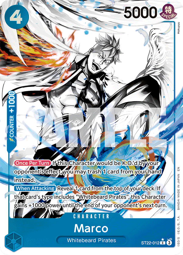 Marco One Piece card