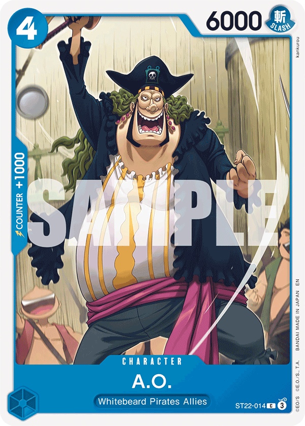A.O. One Piece card