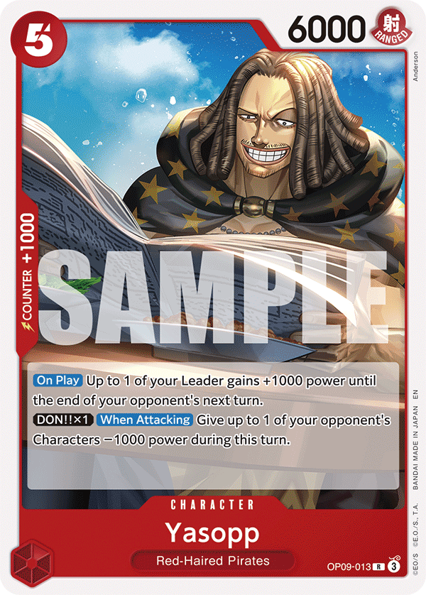 Yasopp One Piece card