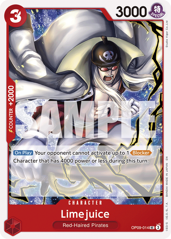 Limejuice One Piece card