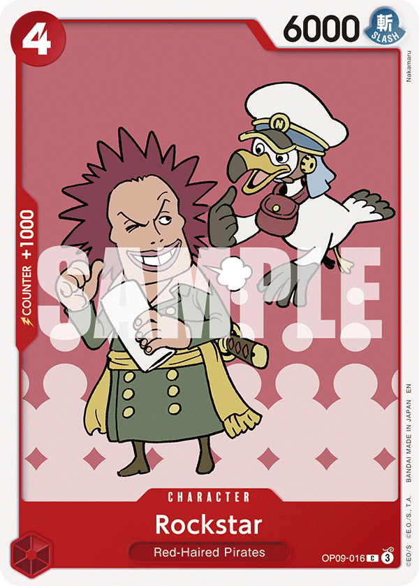 Rockstar One Piece card