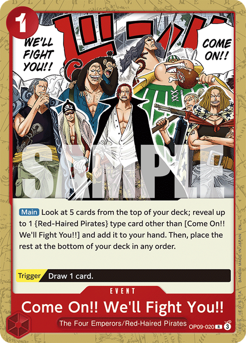 Come On!! We'll Fight You!!
