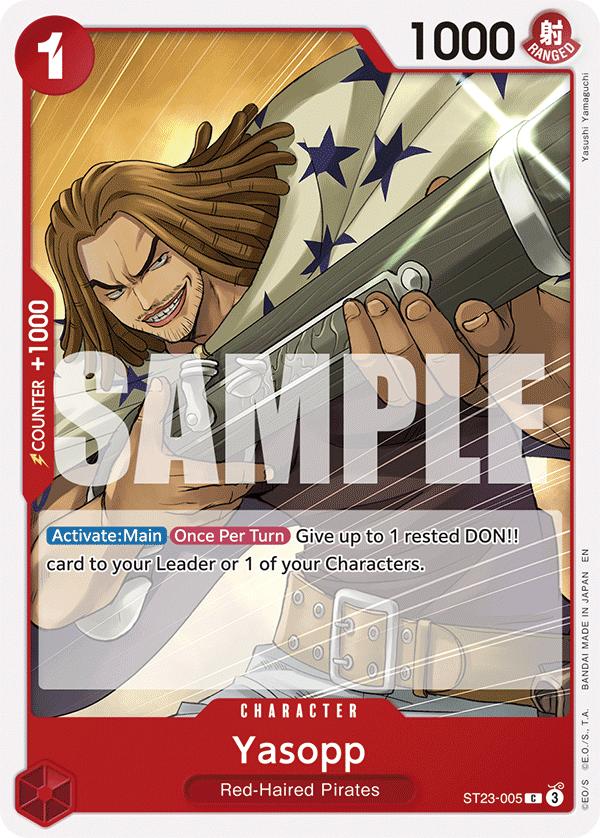 Yasopp One Piece card