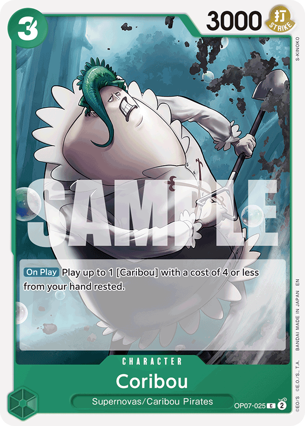 Coribou One Piece card
