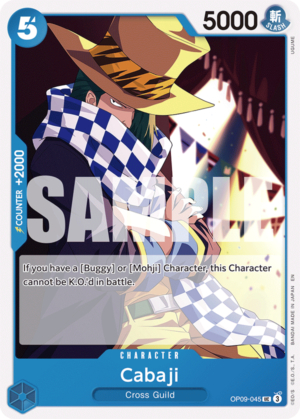 Cabaji One Piece card