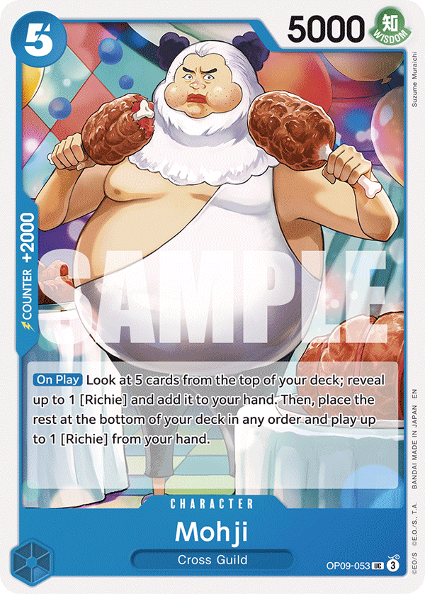 Mohji One Piece card