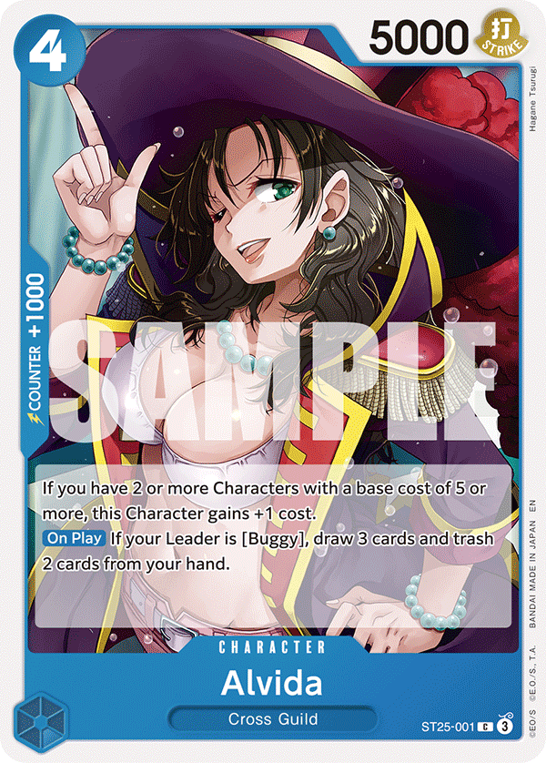 Alvida One Piece card