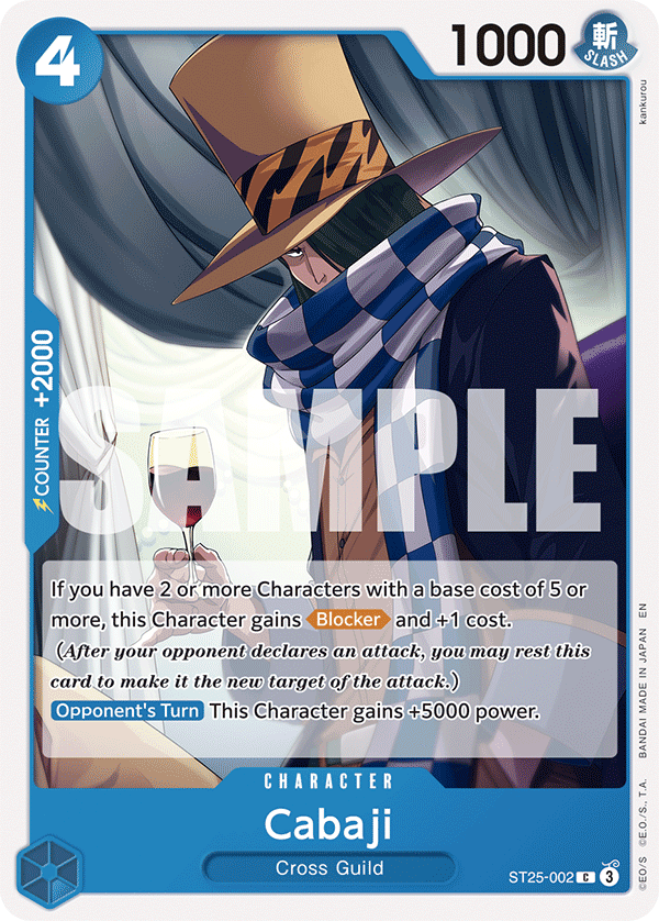 Cabaji One Piece card