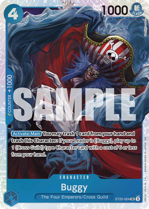 Buggy One Piece card