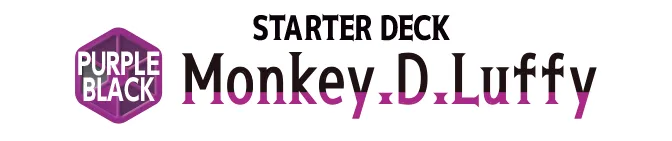 PURPLE/BLACK Monkey.D.Luffy