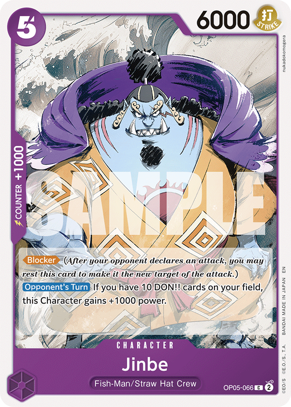 Jinbe One Piece card