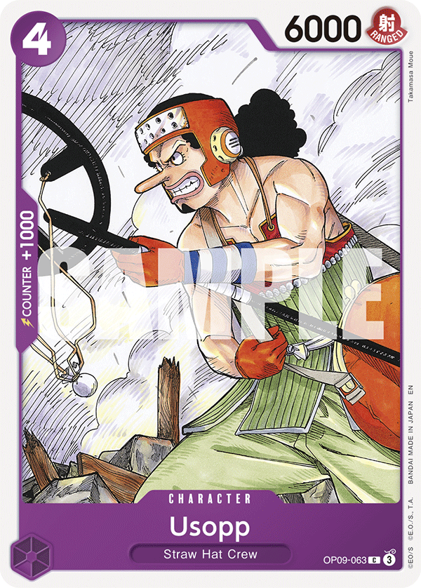 Usopp One Piece card