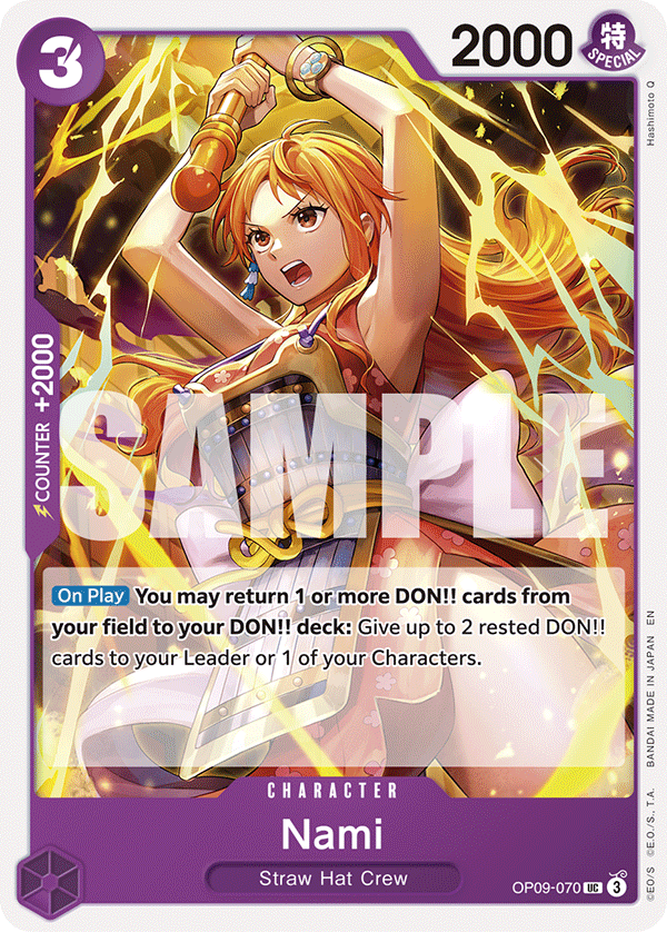 Nami One Piece card