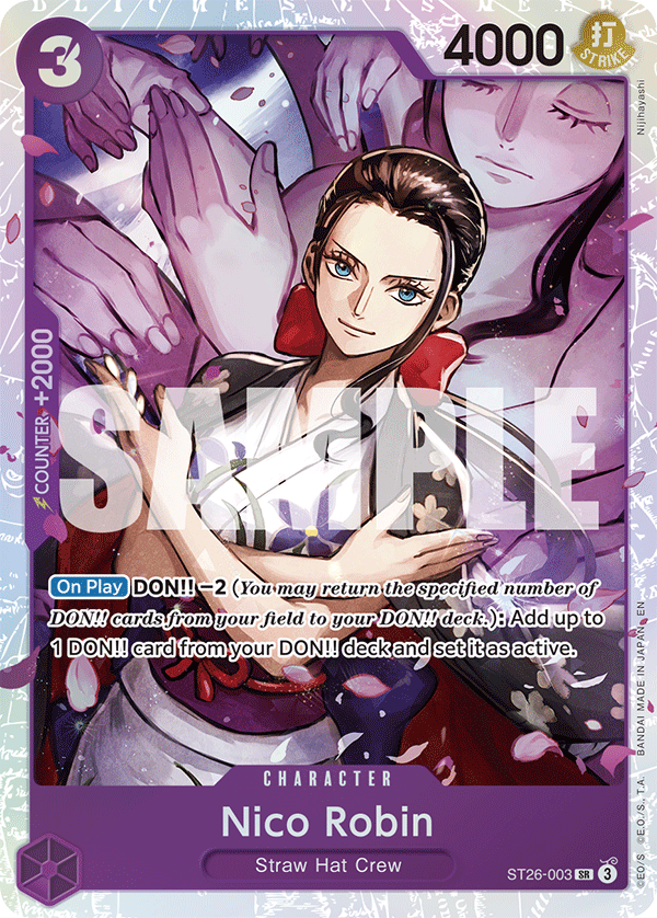 Nico Robin One Piece card