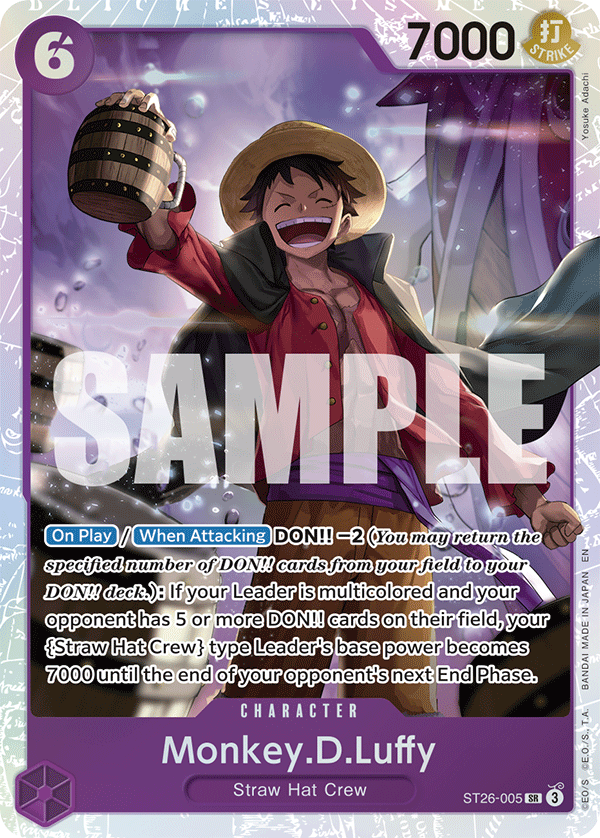 Monkey.D.Luffy One Piece card