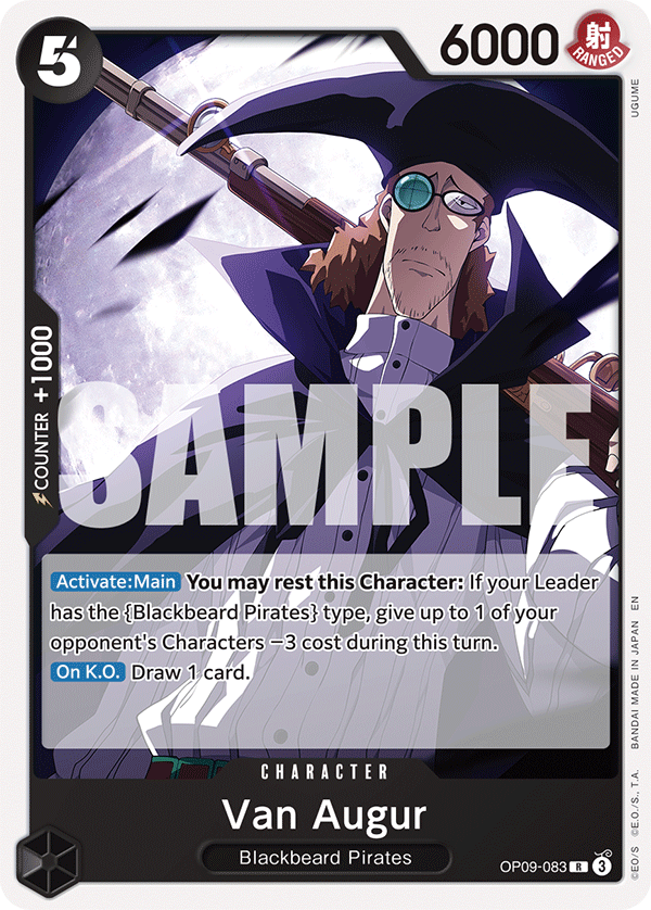 Van Augur One Piece card