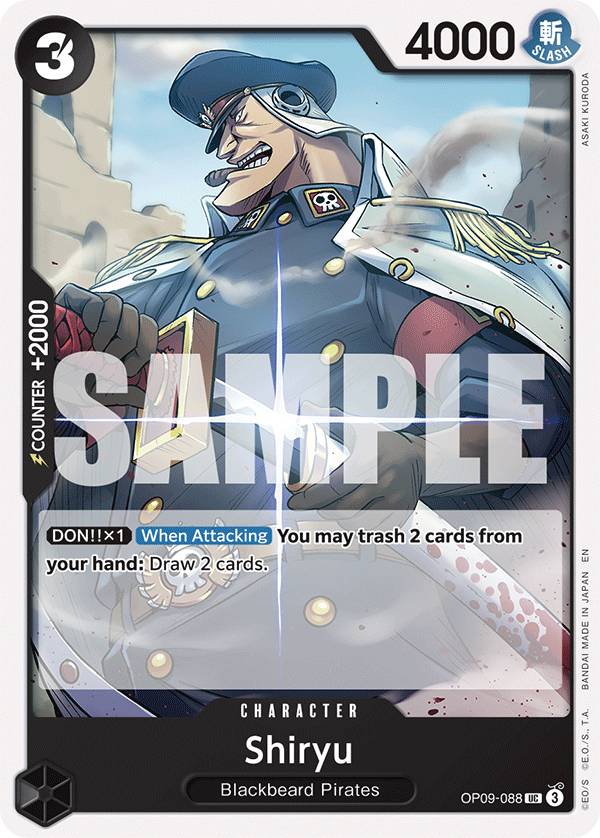 Shiryu One Piece card