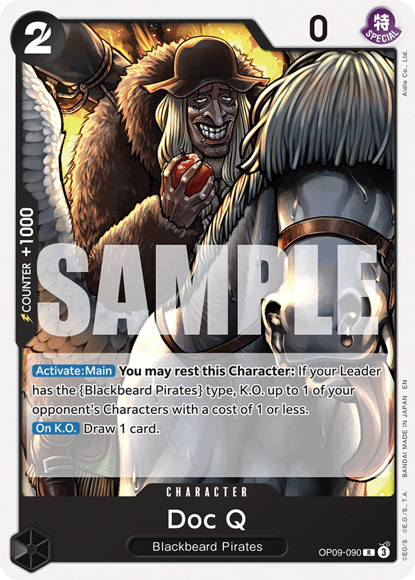 Doc Q One Piece card