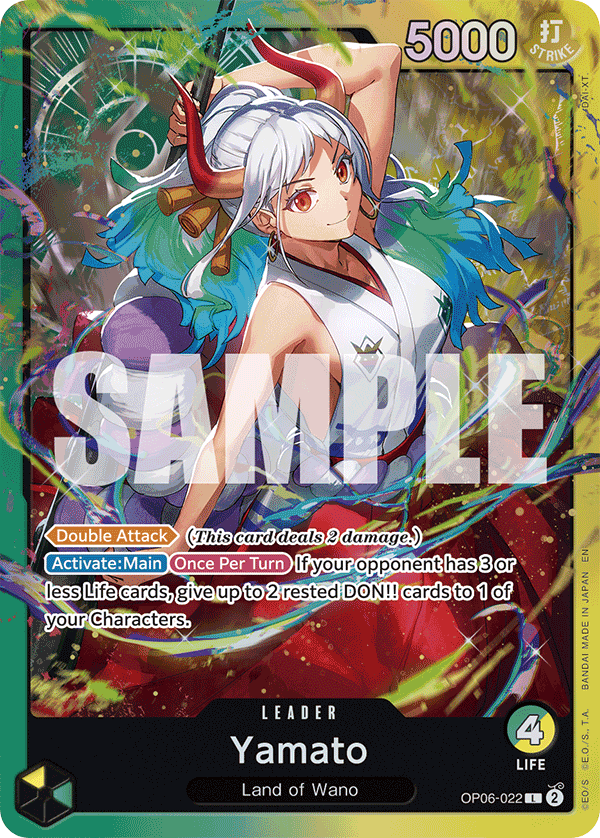 Yamato One Piece card