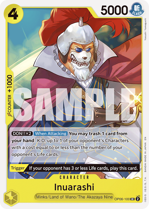 Inuarashi One Piece card