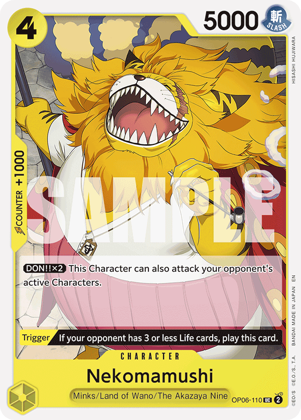 Nekomamushi One Piece card