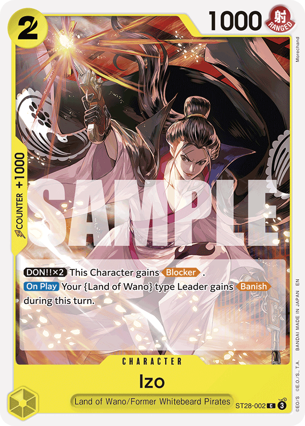 Izo One Piece card