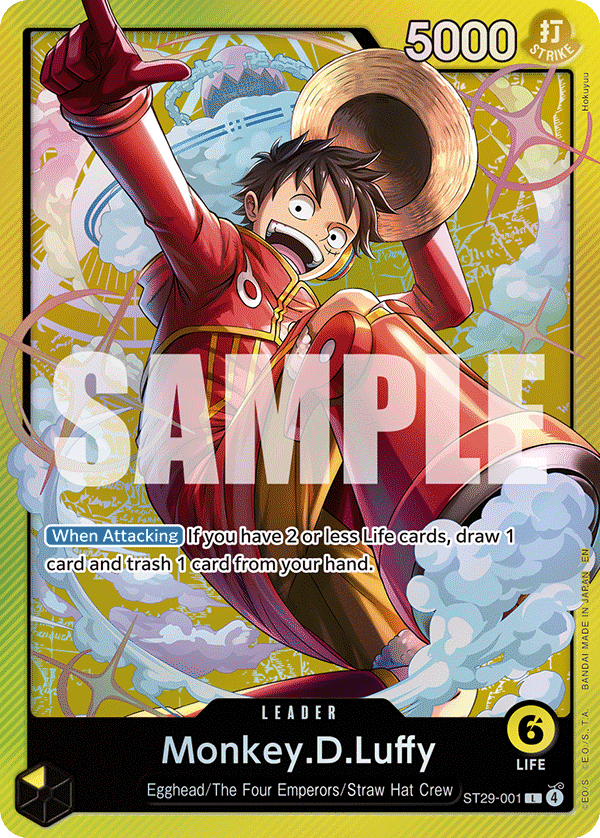Monkey.D.Luffy One Piece card