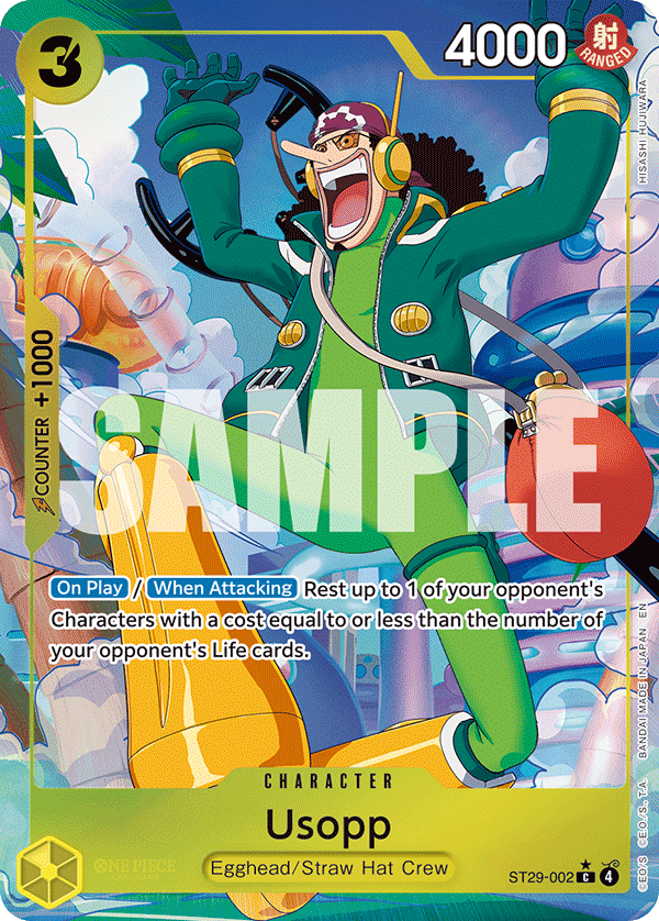 Usopp One Piece card